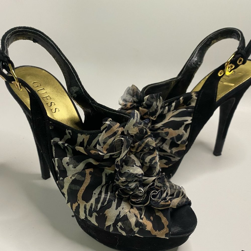 Size 6.5 GUESS platform shoes